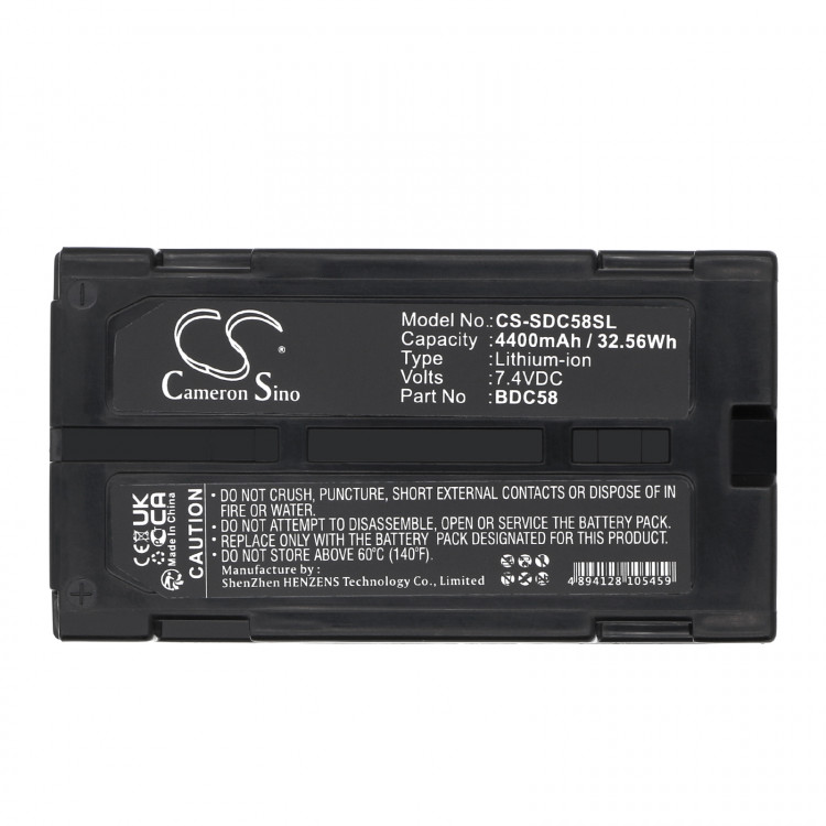 Аккумулятор Cameron Sino для Sokkia BDC58, BDC-58, BDC70, BDC-70 CS-SDC58SL Аккумулятор Cameron Sino для Sokkia BDC58, BDC-58, BDC70, BDC-70 CS-SDC58SL