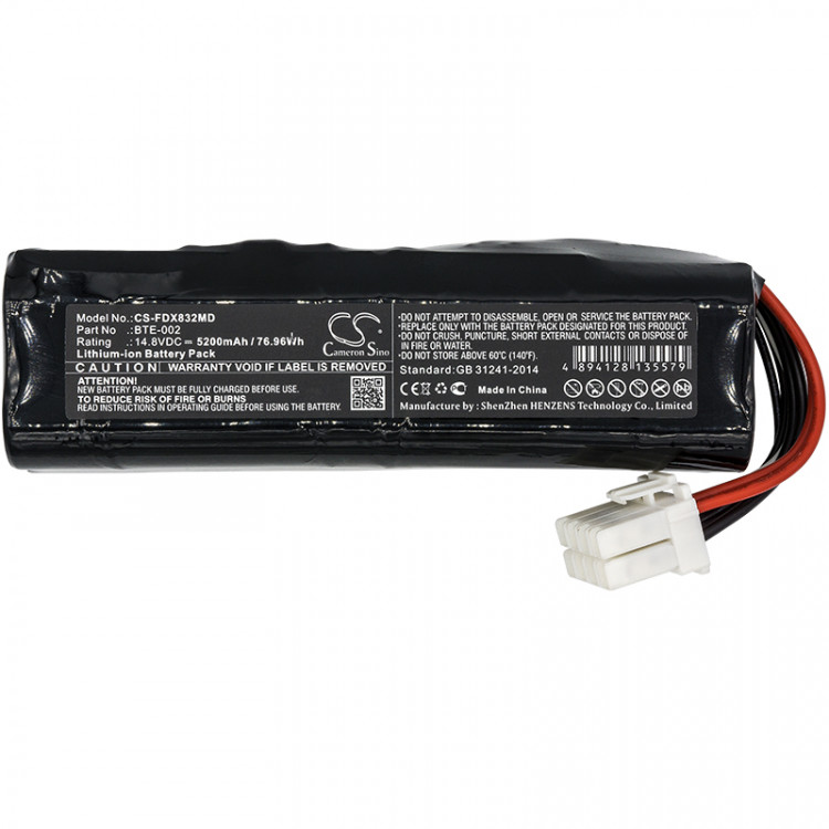 Аккумулятор Cameron Sino для Fukuda FX-8322 ECG FX 8322 BTE-002 CS-FDX832MD Аккумулятор Cameron Sino для Fukuda FX-8322 ECG FX 8322 BTE-002 CS-FDX832MD
