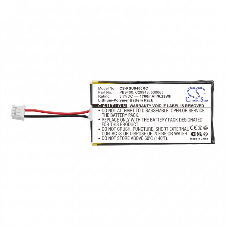 Аккумулятор Cameron Sino для пультов Philips Pronto TSU9400 TSU9300 CS-PSU9400RC