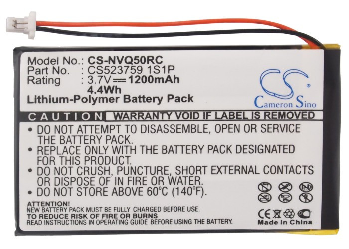 Аккумулятор Cameron Sino для пульта Nevo Q50 CS503759 1S1P CS-NVQ50RC Аккумулятор Cameron Sino для пульта Nevo Q50 CS503759 1S1P CS-NVQ50RC