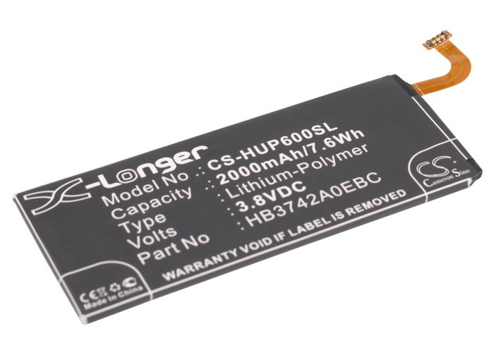 Аккумулятор Cameron Sino для Huawei Ascend P6, G6, Explay Fresh CS-HUP600SL